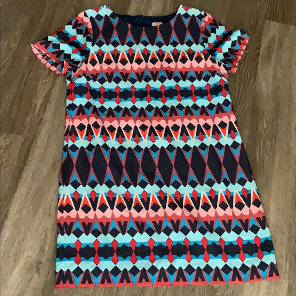 Geometric Shift Dress
